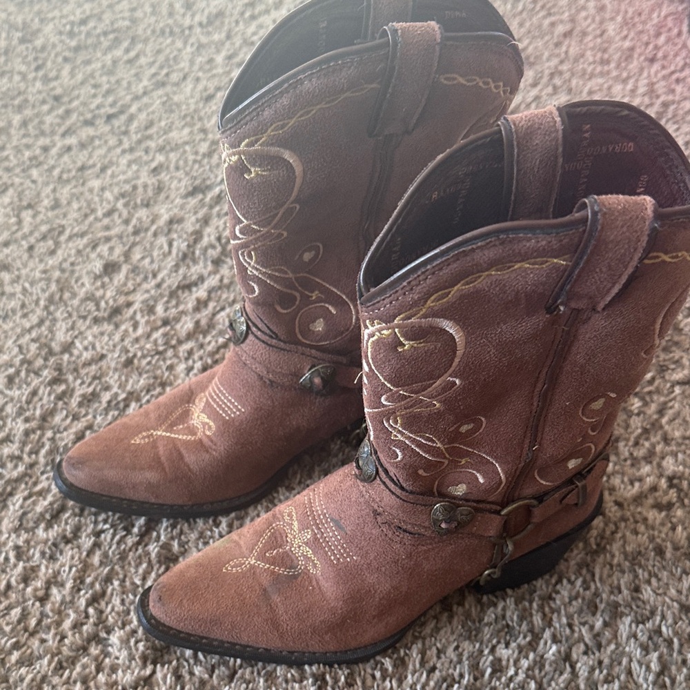 Durango Kid's Brown Western Boots